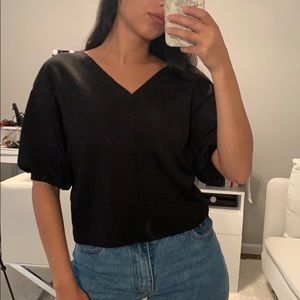 Zara puff sleeve top